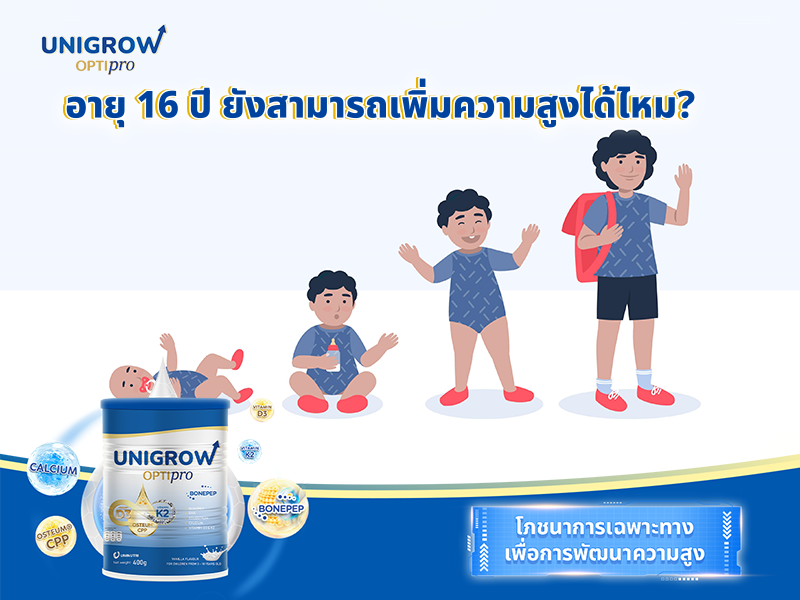 ใส่ใจวัยเจริญพันธุ์ เพื่อความสูงของลูก