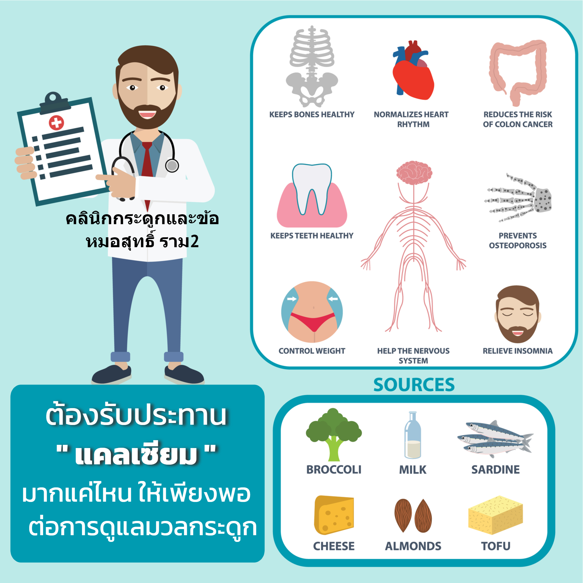 รู้หรือไม่? แคลเซียมมีบทบาทสำคัญต่อร่างกายเด็ก 